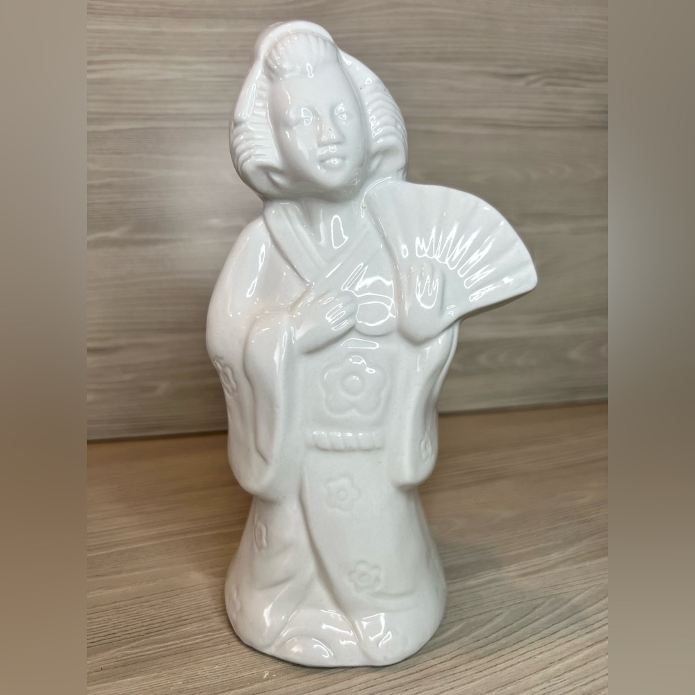 VTG Benihana Geisha Girl Cocktail Tiki Mug Oriental‎ Logo Japan 8 In Tall